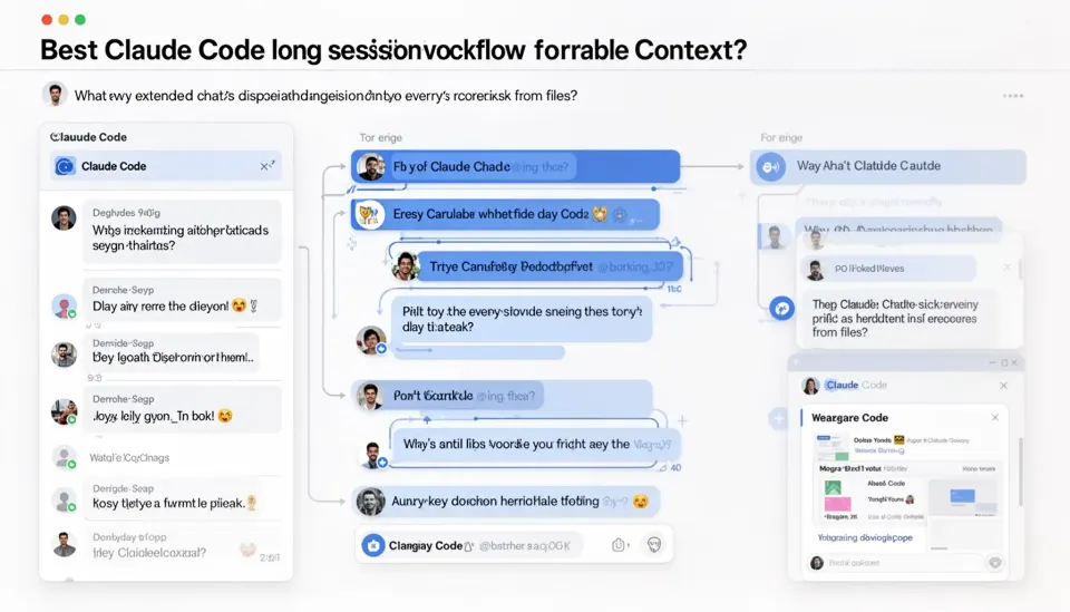 What is the best Claude Code long session workflow for durable context?