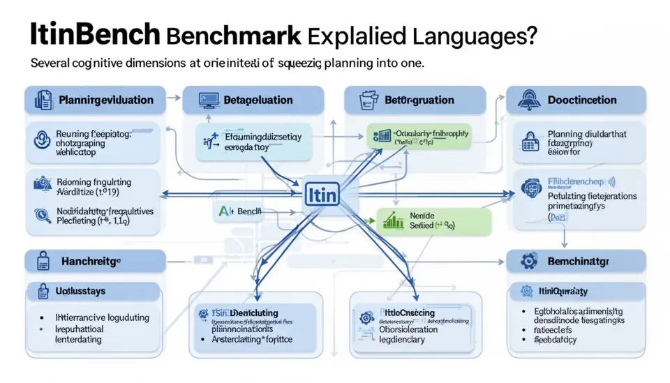 What is ItinBench benchmark explained in plain language?