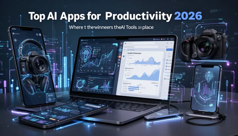 Top AI apps for productivity 2026: where the winners earned their place