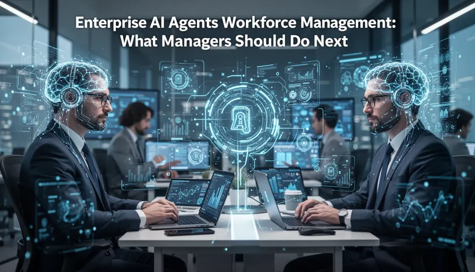 Enterprise AI agents workforce management: what managers should do next