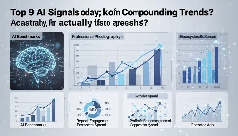 Top 9 AI signals today: which ones actually compound into trends?