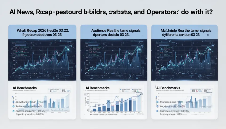 AI news recap 2026 03 23: what should builders, investors, and operators do with it?