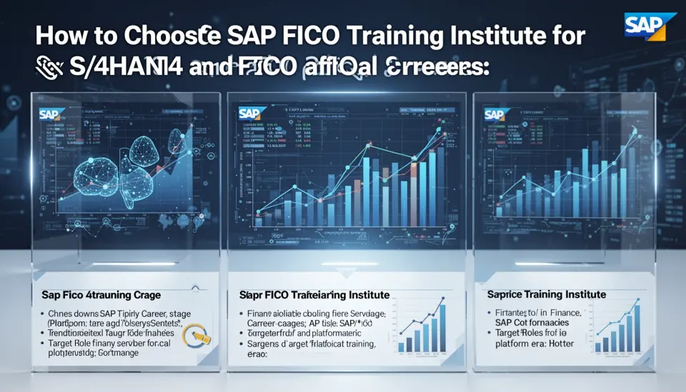 How to choose SAP FICO training institute for S/4HANA and finance careers
