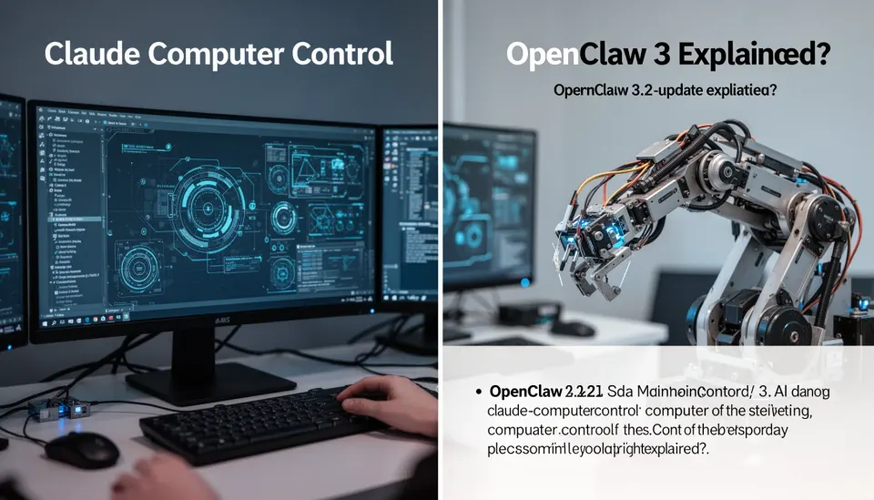 How does Claude computer control compare with OpenClaw 3.22 update explained?