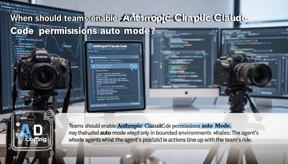 When should teams enable Anthropic Claude Code permissions auto mode?