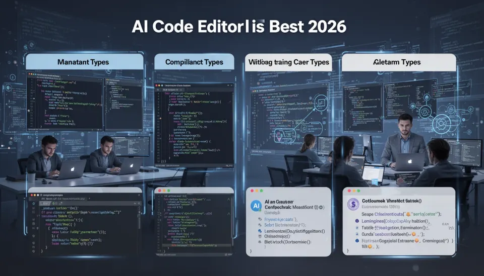Which AI code editor is best 2026 for different team types?