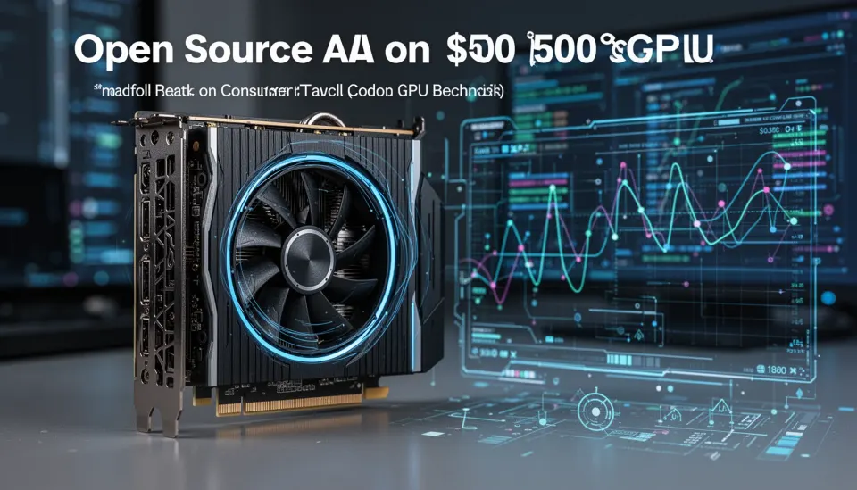 What does open source AI on $500 GPU really mean on consumer GPU coding model benchmark tests?