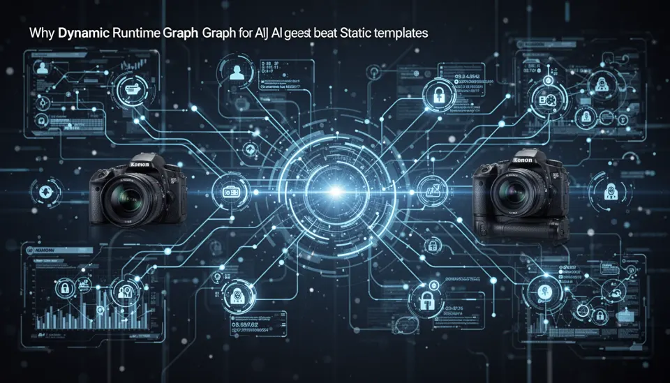 Why dynamic runtime graphs for AI agents beat static templates