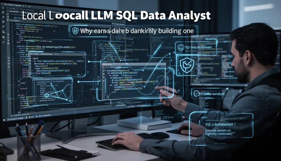 What is a local LLM SQL data analyst and why are teams building one