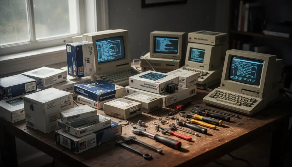 What toolchain and compromises are needed to run local LLM on vintage Mac hardware?