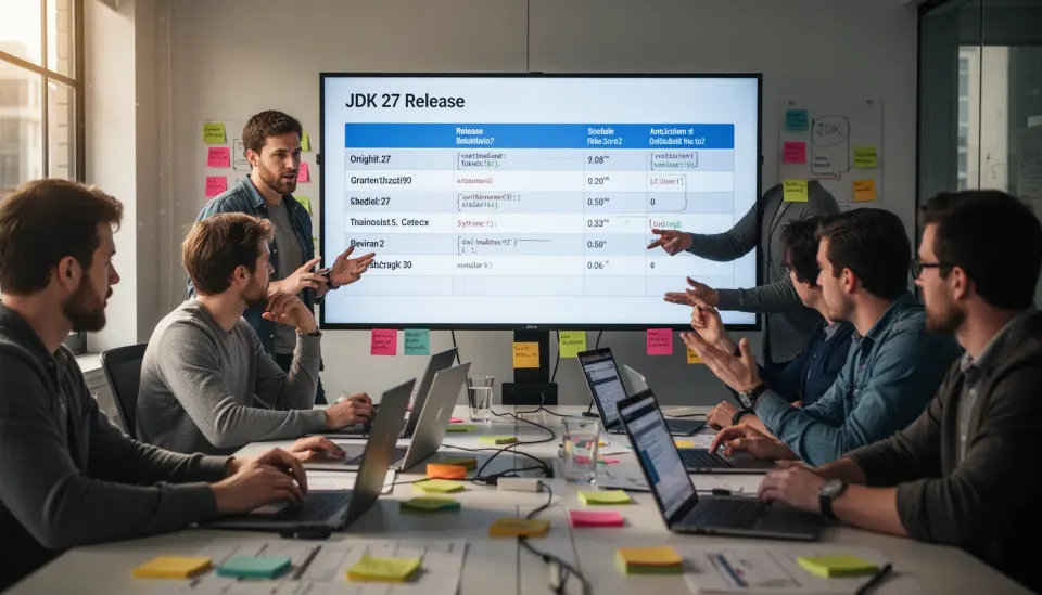 What does the jdk 27 release schedule news tell us?