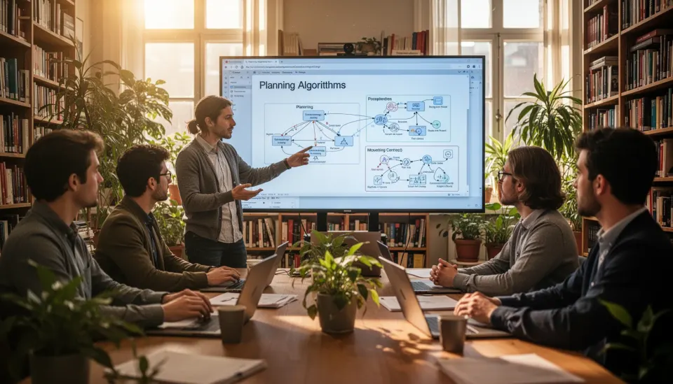 How is automated planning in hybrid systems different from ordinary AI planning?