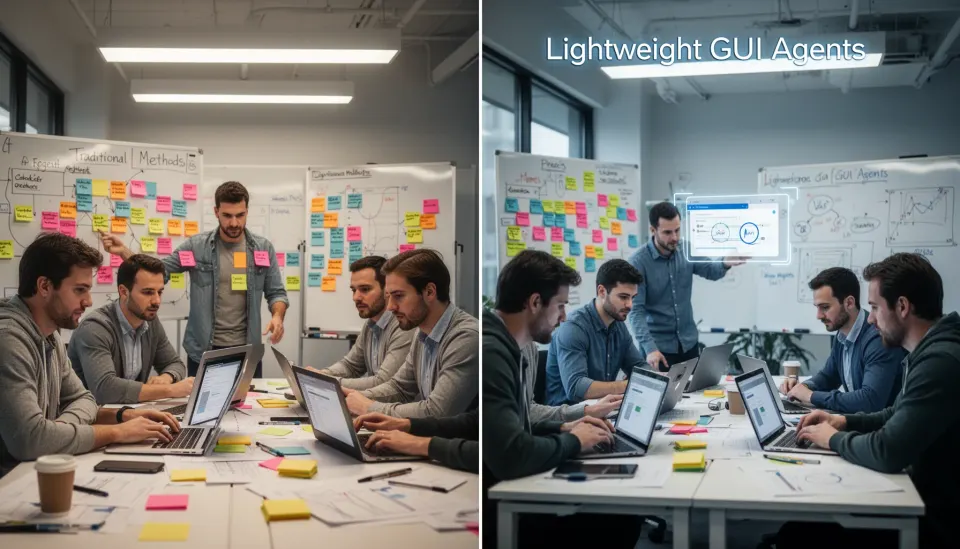 How multi-role orchestration for GUI agents beats monolithic designs
