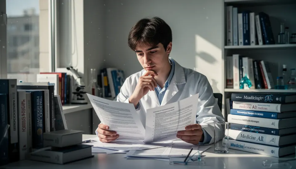 What is agentic AI for evidence-based medicine in DeepER-Med?