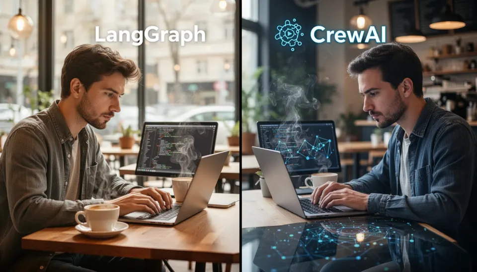 Why LangGraph vs CrewAI for web automation keeps coming up