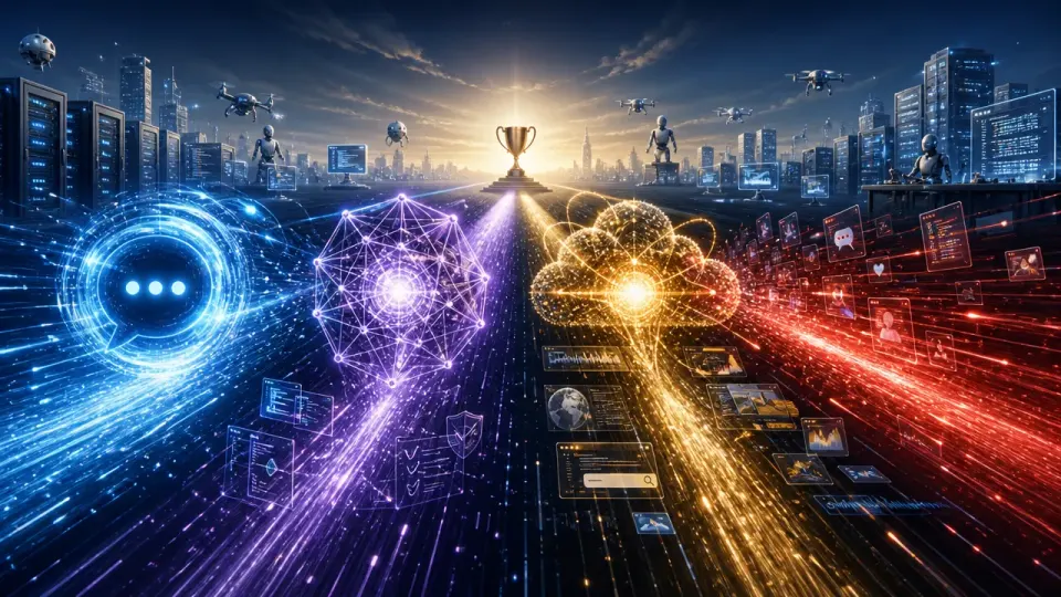AI Race 2027: OpenAI vs Anthropic vs Gemini vs Grok